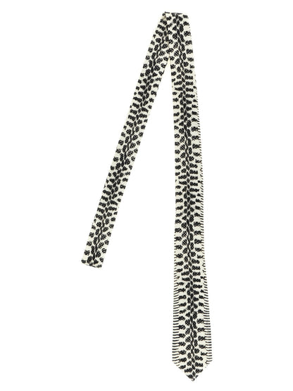 Tom Ford Snake Print Tie Tie