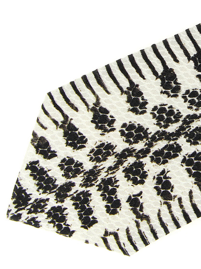 Tom Ford Snake Print Tie Tie