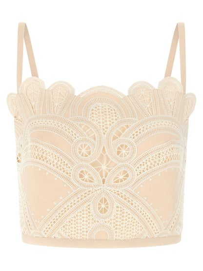 Elie Saab Macramé Bralette