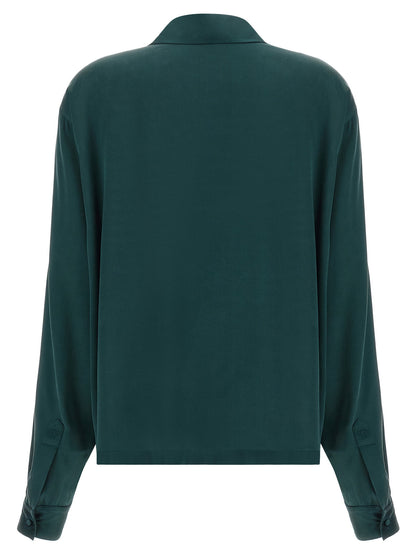 Tom Ford Satin Silk Polo Shirt
