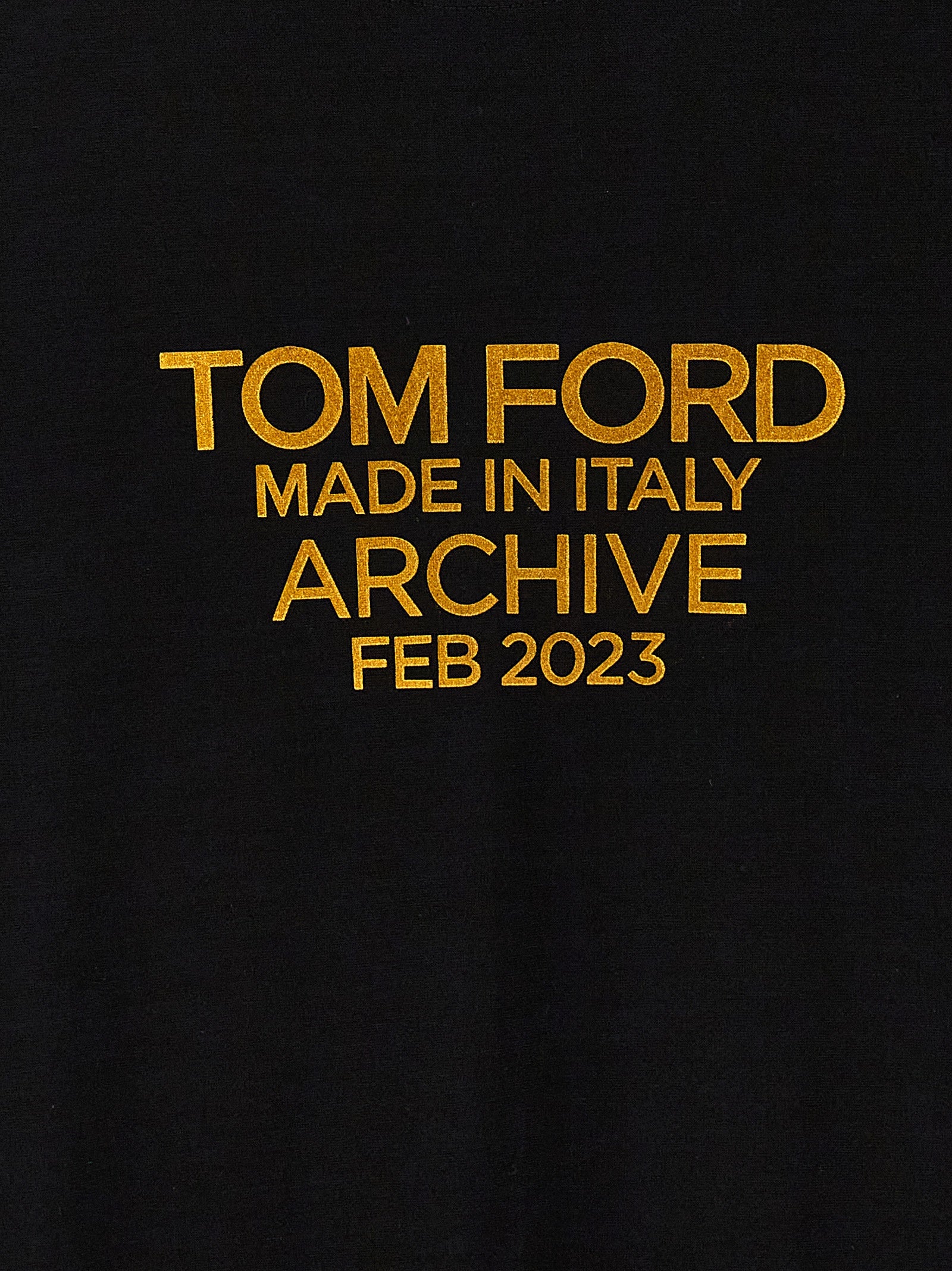 Tom Ford Logo Print T-shirt