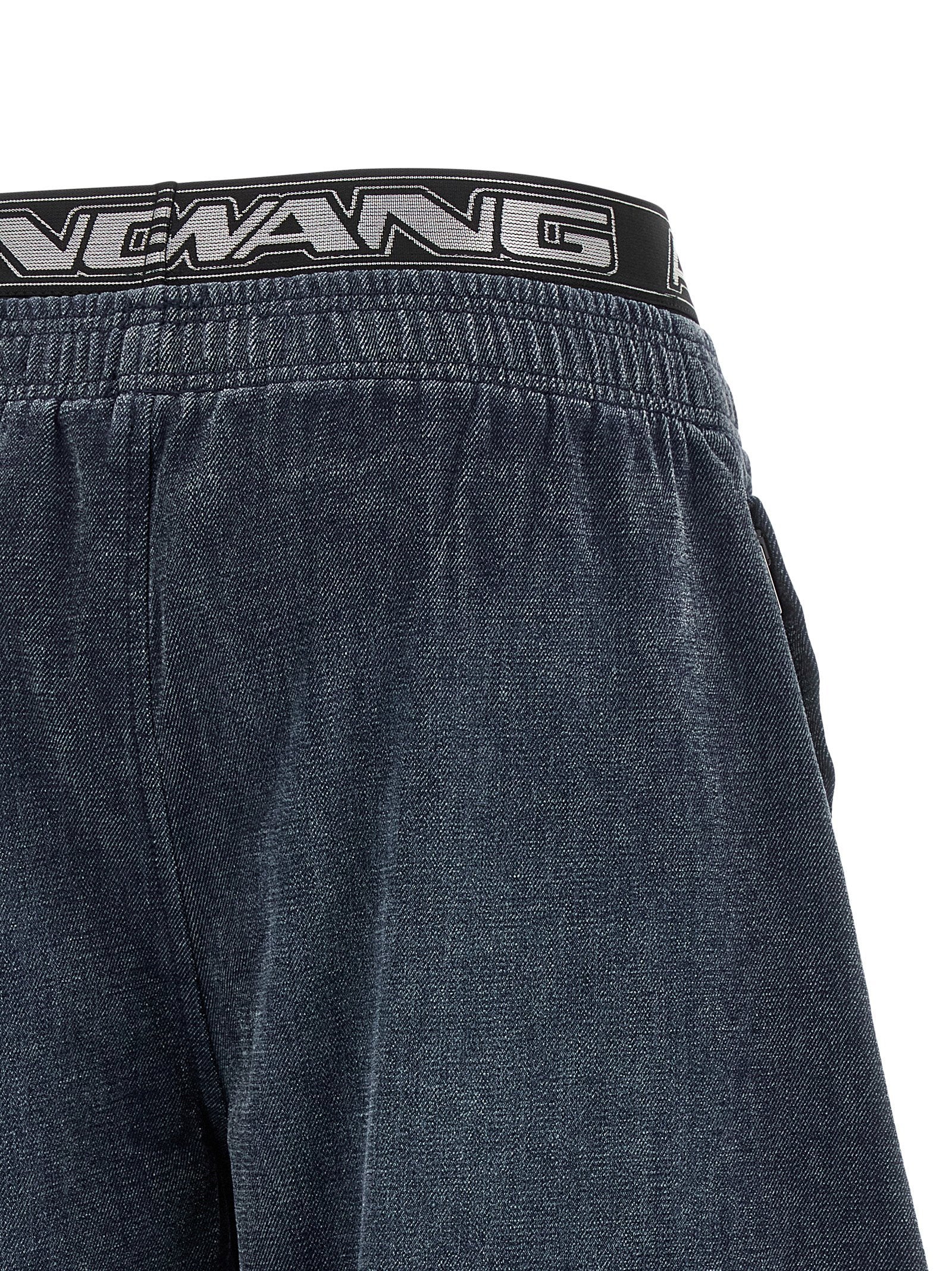 Alexander Wang Denim Pants With Elastic Waistband