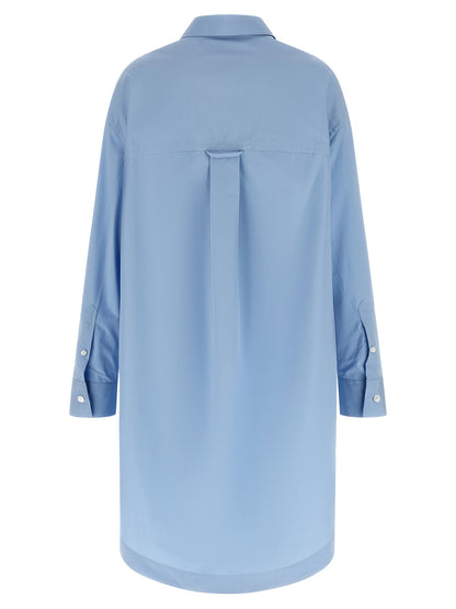 Ami Paris Ami De Coeur Shirt Dress