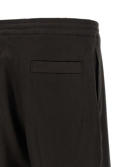 Zegna Linen Bermuda Shorts