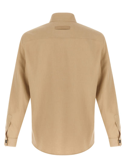 Zegna Oasi Lino Overshirt