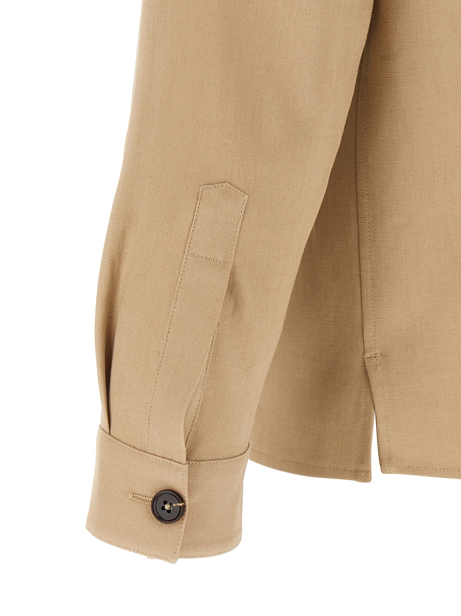 Zegna Oasi Lino Overshirt