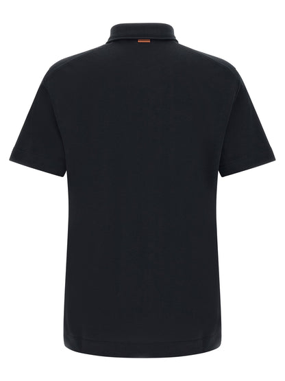 Zegna Polo Shirt With Pocket