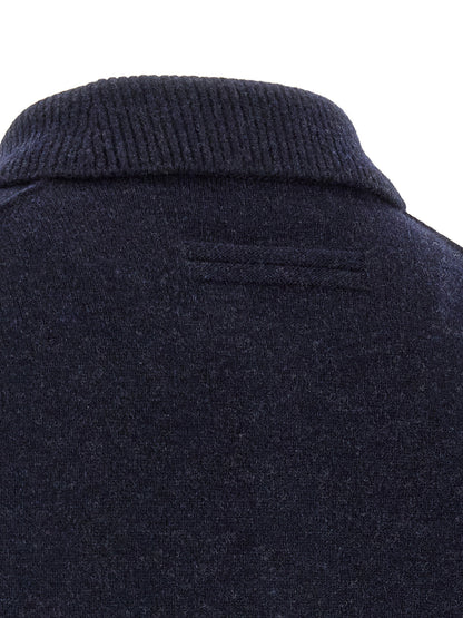Zegna Wool And Cashmere Polo Shirt