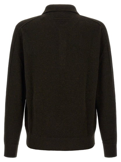 Zegna Wool And Cashmere Polo Shirt