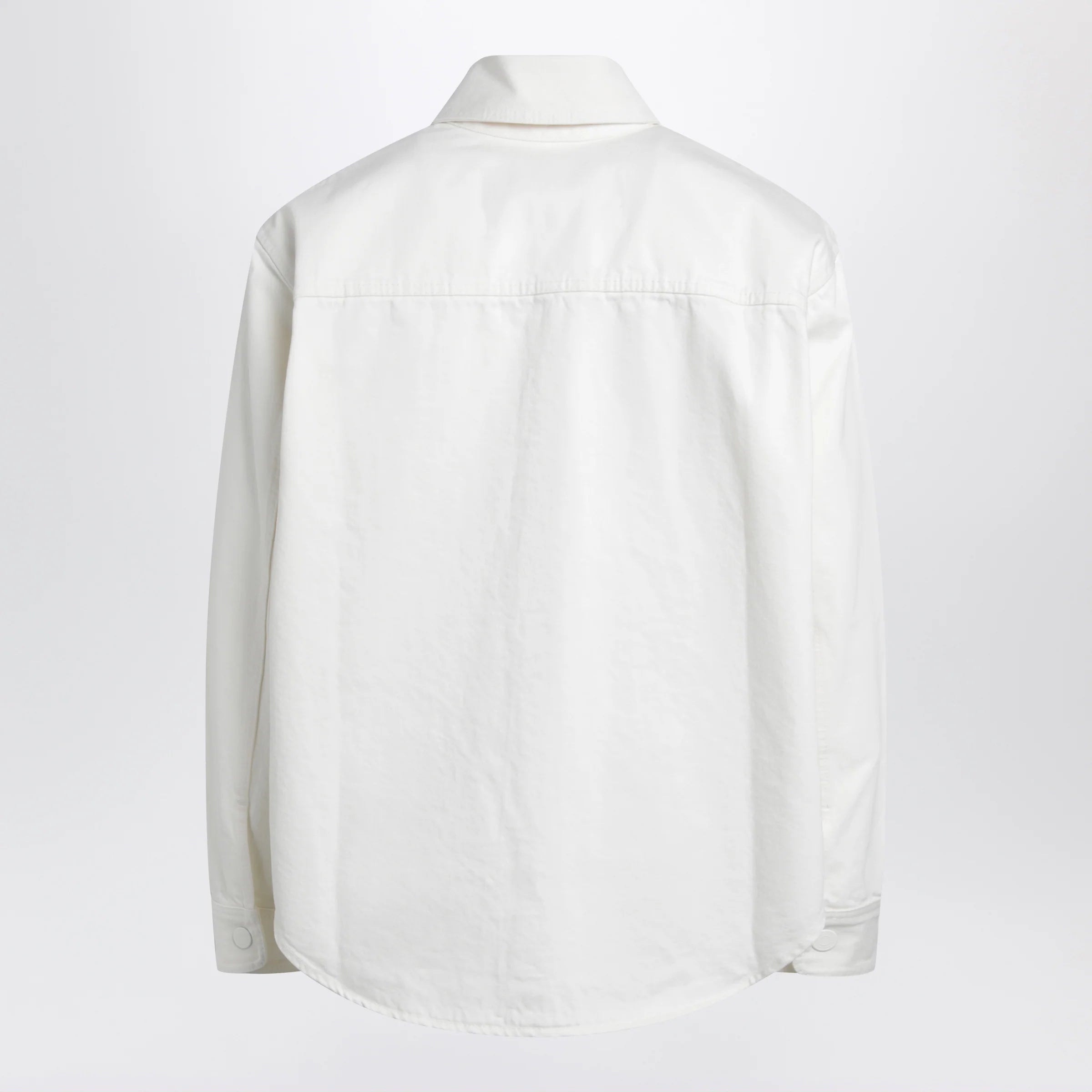 Cream Ami de Coeur shirt by Ami Paris