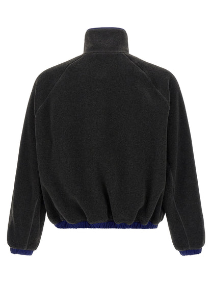 Ami Paris Carbon Grey Vareuse Sweatshirt