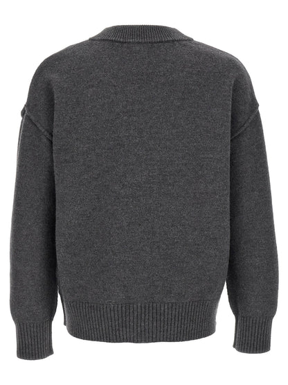 Ami Paris Ami De Coeur Cardigan