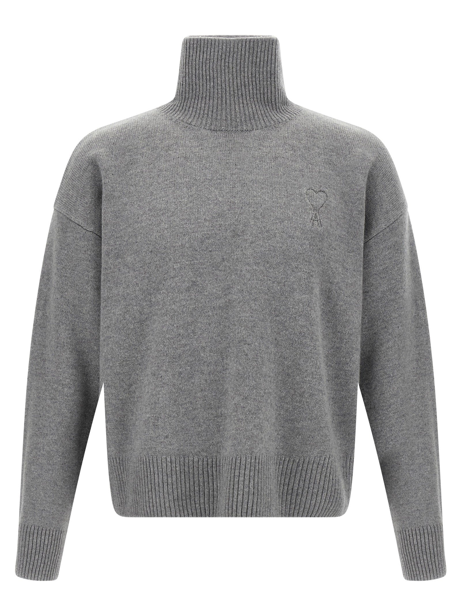 Ami Paris Puff Logo Sweater