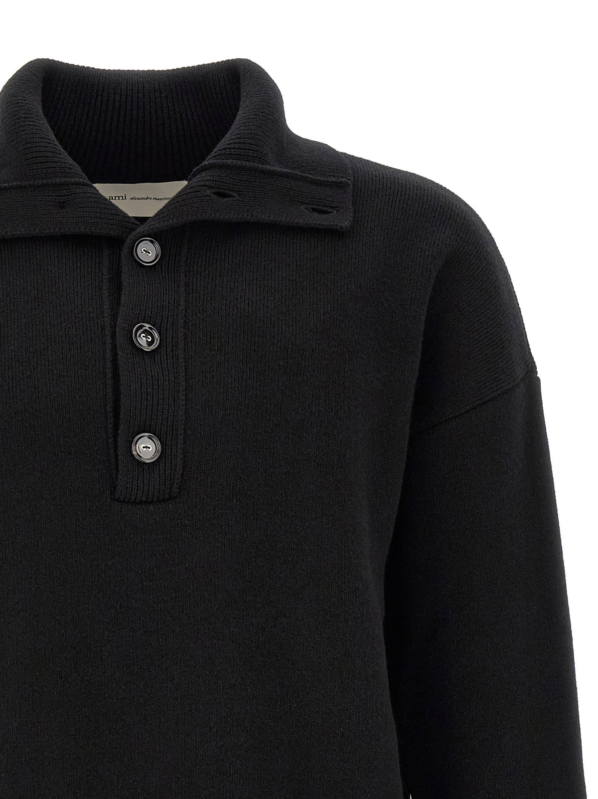 Ami Paris Ami De Cœur Patch Sweater
