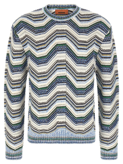 Missoni Geometric Zig Zag Sweater