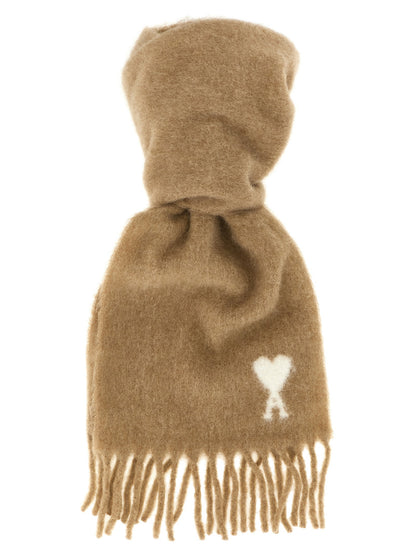 Ami Paris Ami De Coeur Scarf