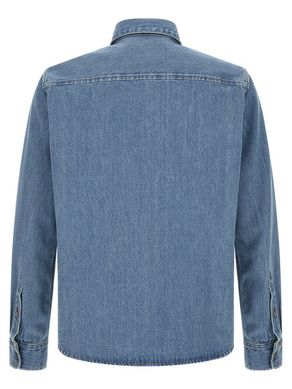 Ami Paris Ami De Coeur Denim Shirt