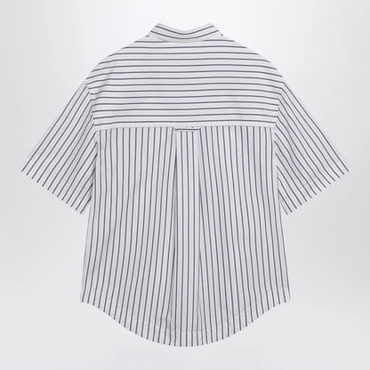 Ami Paris White striped Ami de Coeur shirt