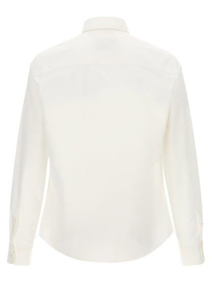 Ami Paris Ami De Coeur Oxford Cotton Shirt