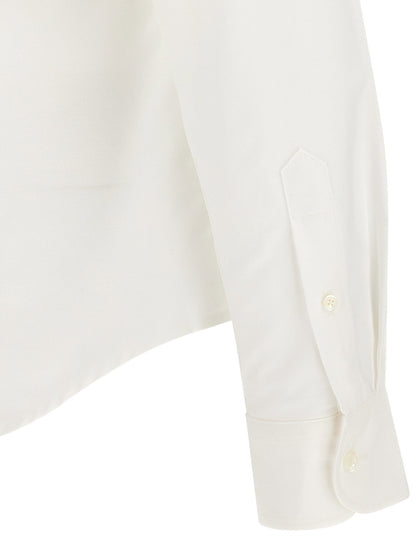 Ami Paris Ami De Coeur Oxford Cotton Shirt