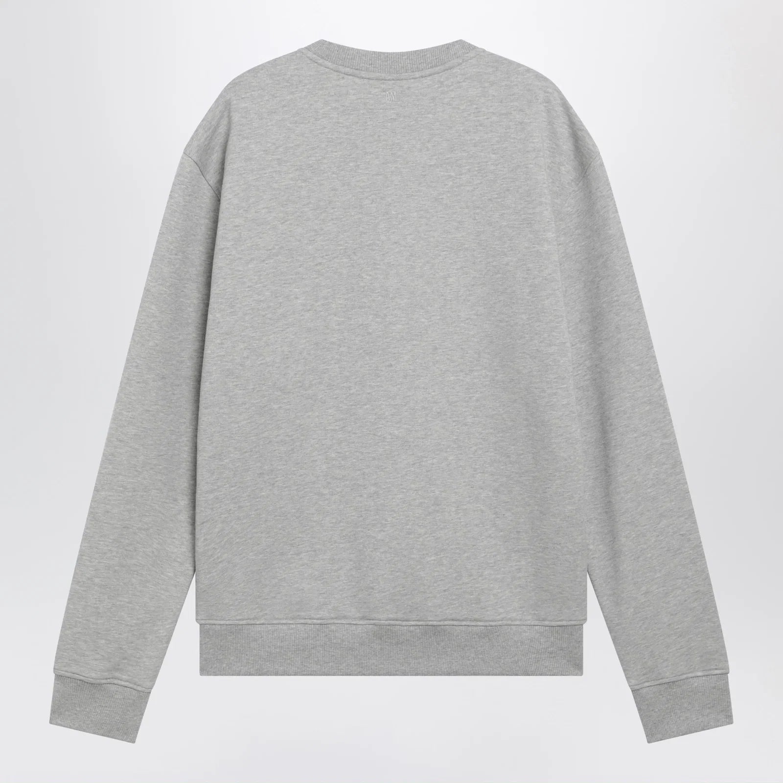 Ami Paris Grey Ami de Coeur cotton sweatshirt
