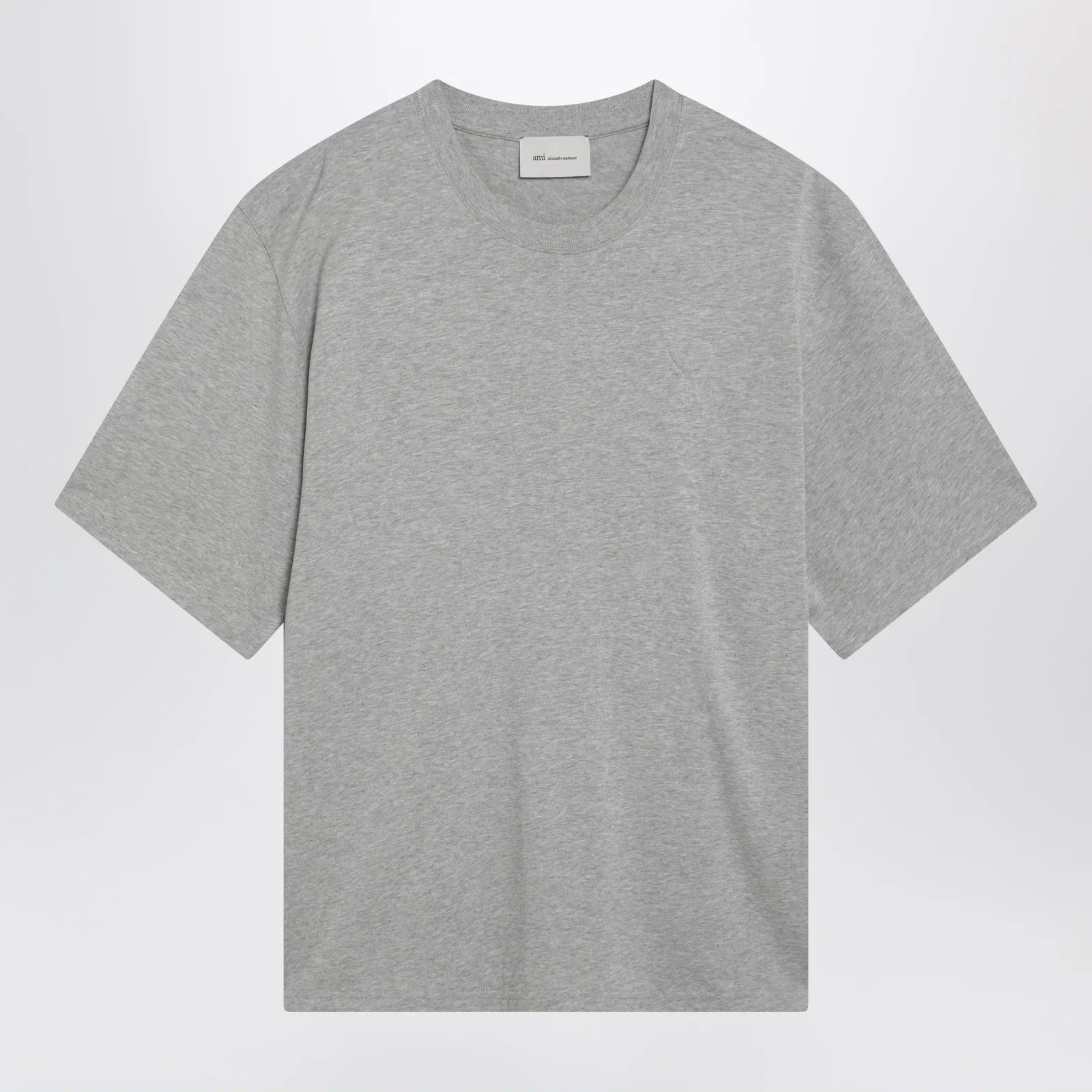 Ami Paris Grey Ami de Coeur T-shirt