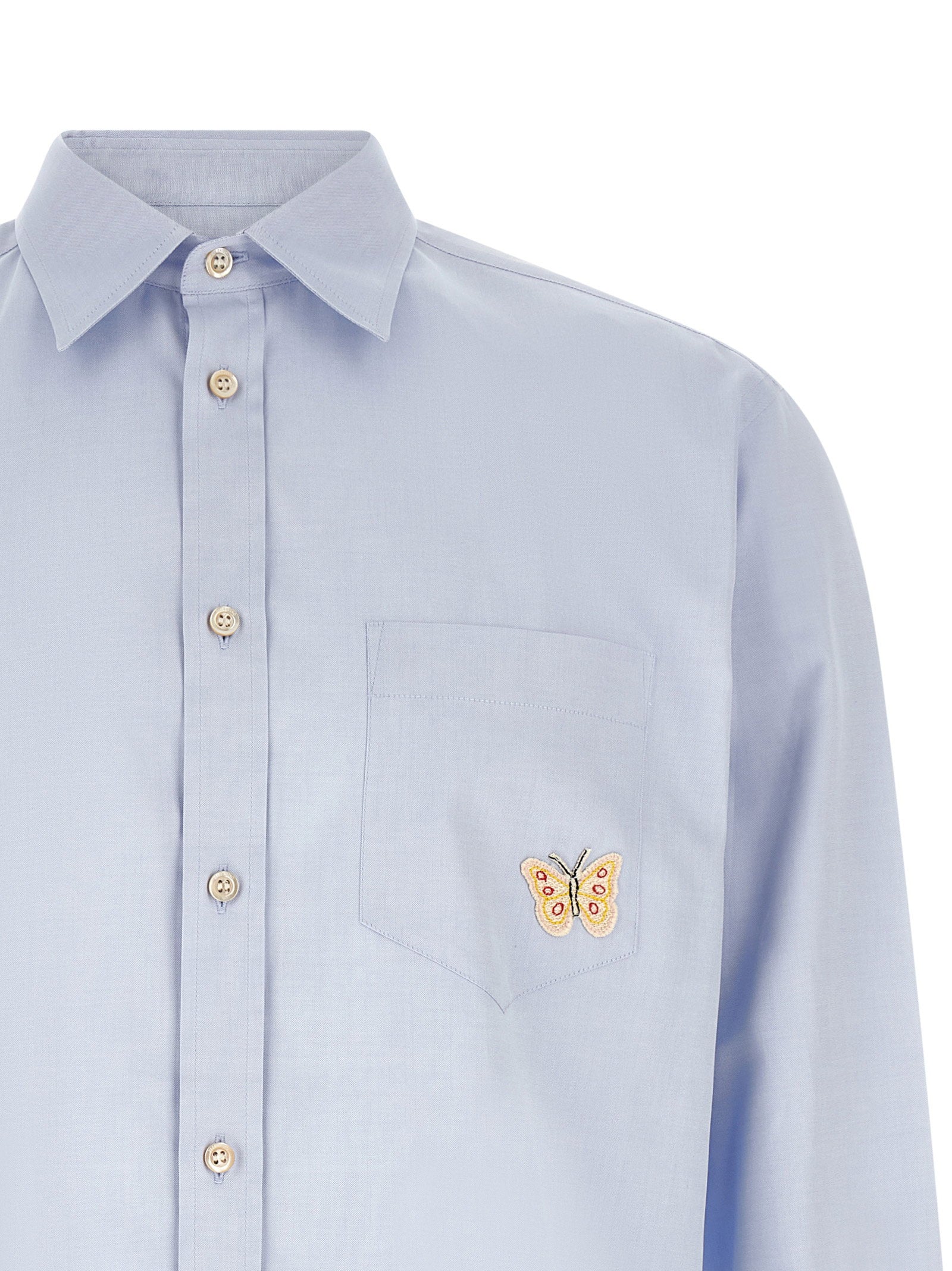 Valentino Garavani Oxford Butterfly Shirt