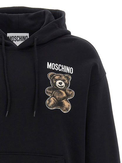Moschino Teddy Print Hoodie