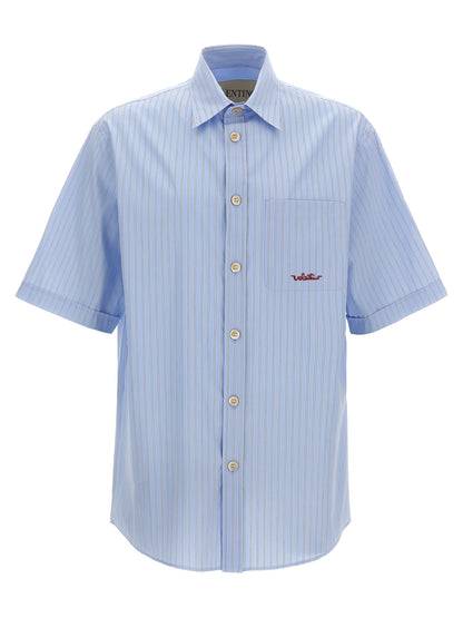 Valentino Garavani Vlogo Embroidery Shirt