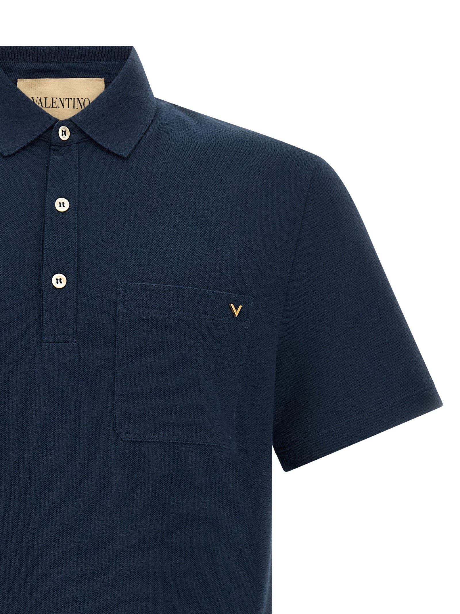Valentino Garavani Vgold Polo Shirt
