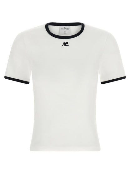 Courreges Signature Contrast T-shirt