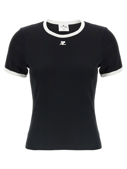 Courreges Signature Contrast T-shirt