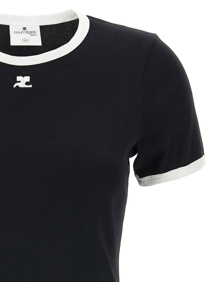 Courreges Signature Contrast T-shirt