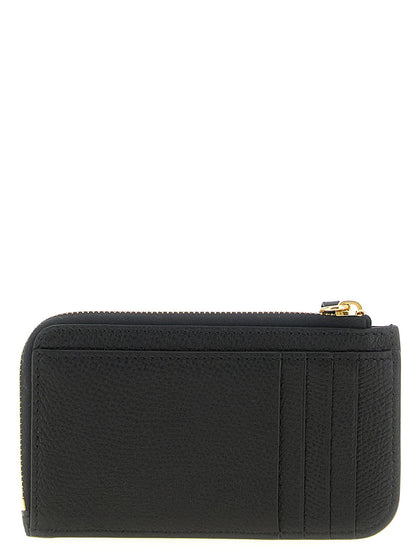 Valentino Garavani Vlogo Black Cardholder