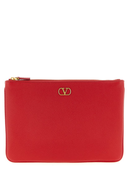 Valentino Garavani Vlogo Signature Clutch Bag