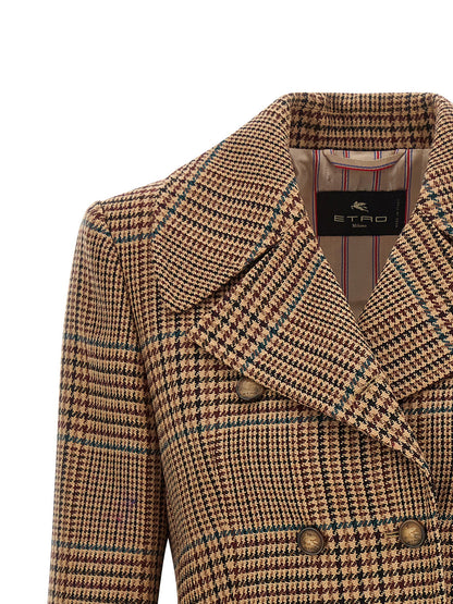 Etro Prince Of Wales Coat