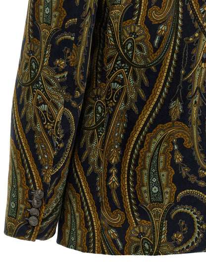Etro Double-breasted Blazer