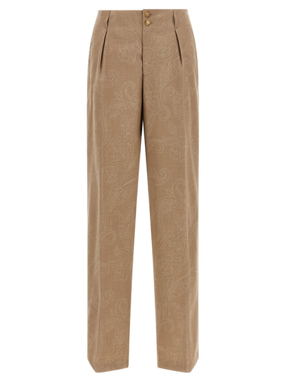 Etro Paisley Jacquard Pants