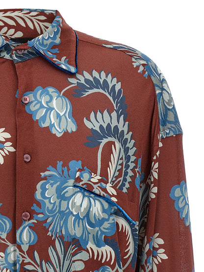 Etro Floral Foliage Shirt