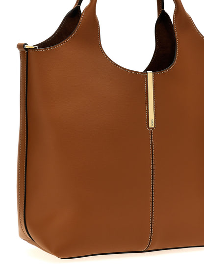 Tod's Small Ebr Shopping Bag