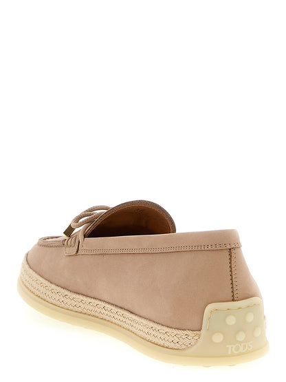 Tod's Gomma Rafia 92k Loafers