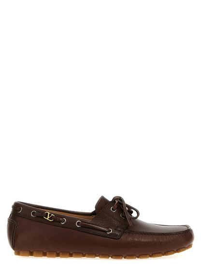 Valentino Garavani Driver Fastaway Loafers