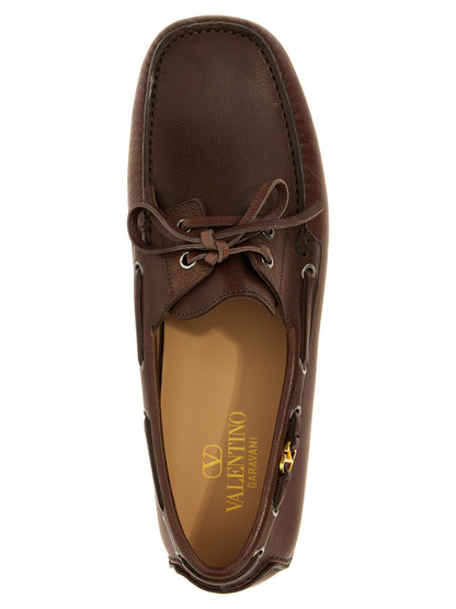 Valentino Garavani Driver Fastaway Loafers