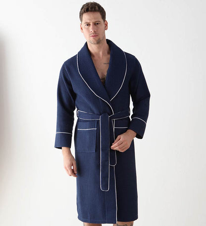 Men's Luxury Waffle Hotel Robe