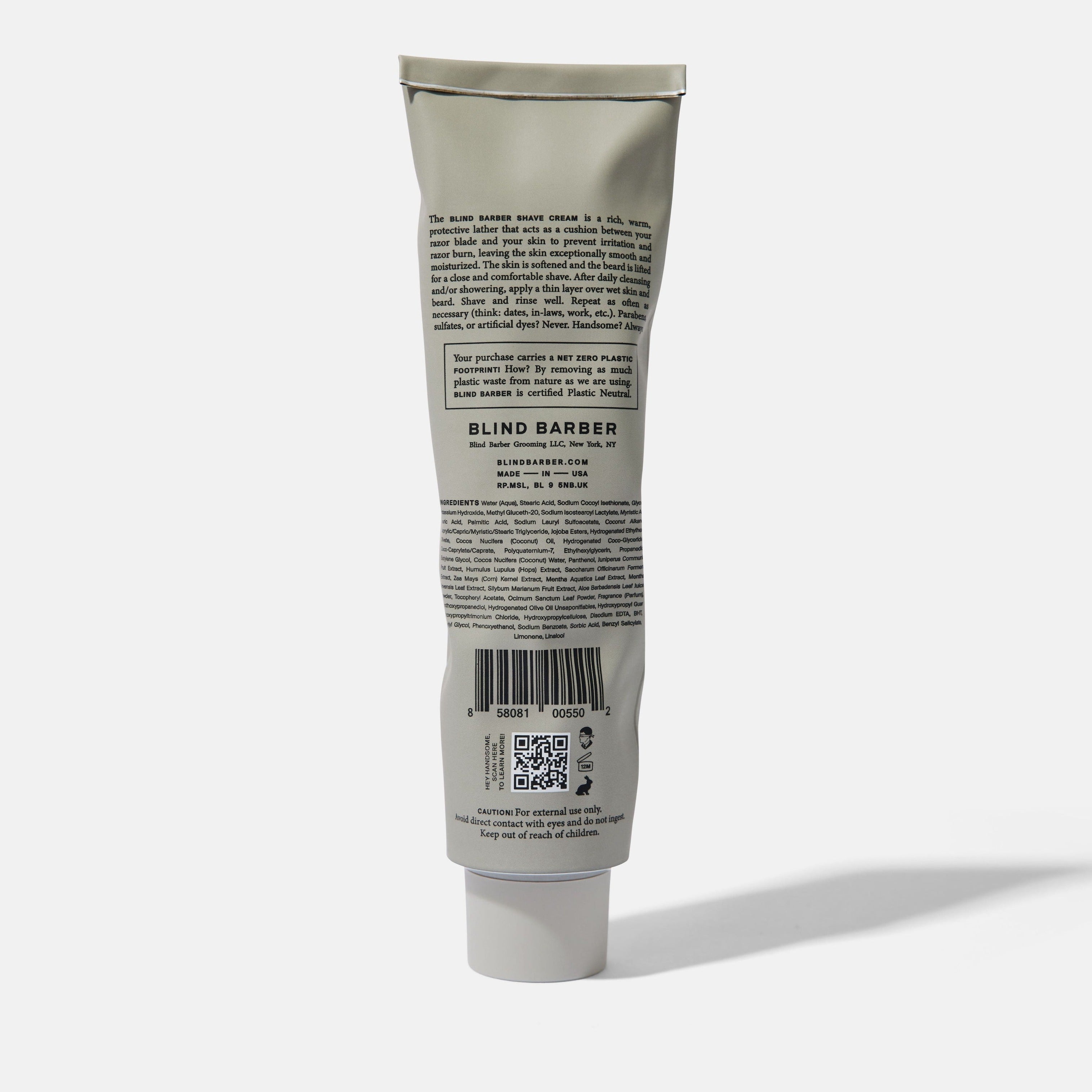 Watermint Gin Shave Cream